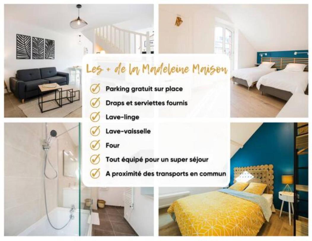 La Madeleine Maison *T3* Apartment Orleans Bagian luar foto